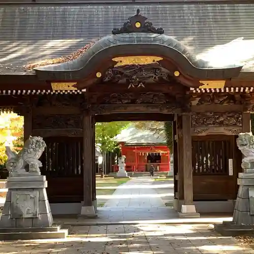 小野神社の山門・神門