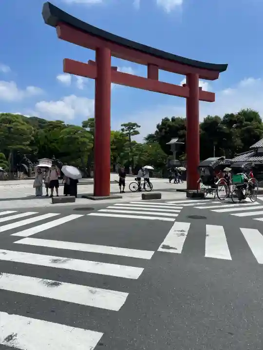 鶴岡八幡宮の鳥居