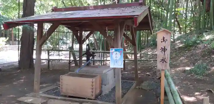 下総国三山 二宮神社の手水舎