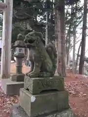 大鳥神社の狛犬