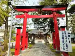 新発田諏訪神社の鳥居