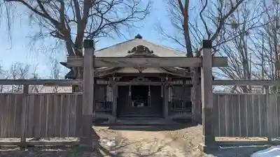 旧龍雲寺の山門・神門