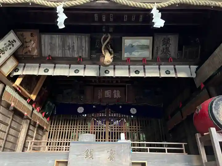 河口浅間神社の本殿・本堂