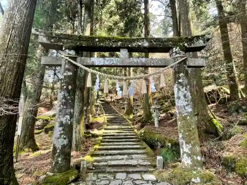 英彦山豊前坊高住神社の鳥居