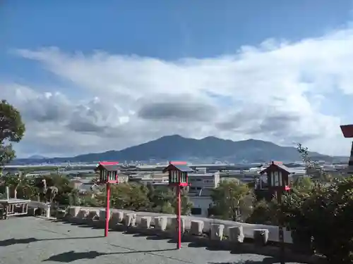 藤ノ木白山神社の景色