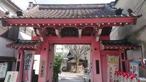 魚籃寺の山門