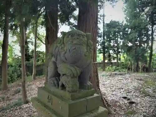 御田神社の狛犬