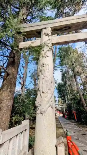 馬橋稲荷神社の鳥居