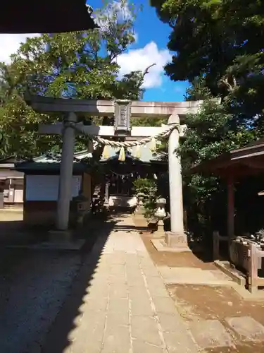 飯綱神社の鳥居