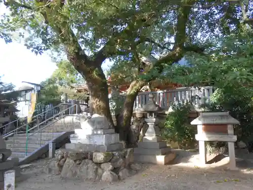 加納天満宮の庭園