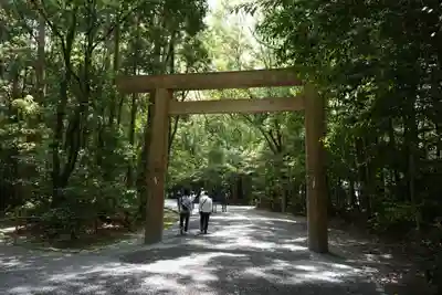 伊勢神宮内宮(皇大神宮)の鳥居