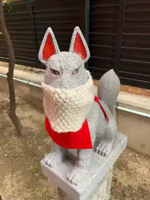 四宮神社の狛犬