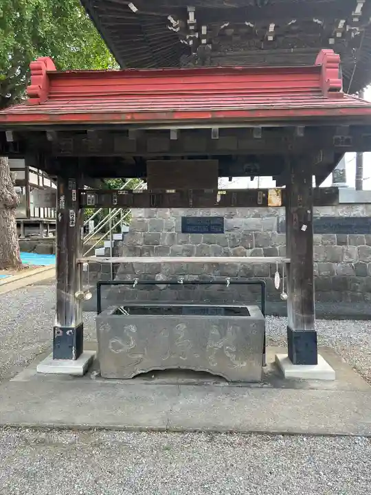 長命寺の手水舎