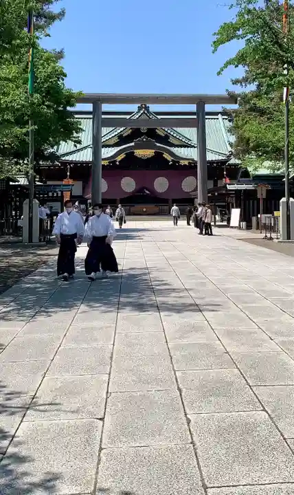 靖國神社の鳥居