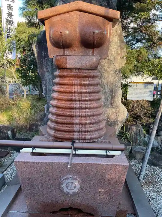 間々観音(龍音寺)の手水舎