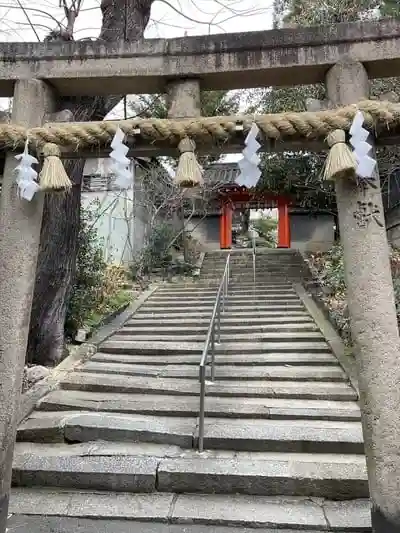 生根神社の鳥居
