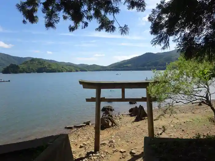 大山祗神社の鳥居