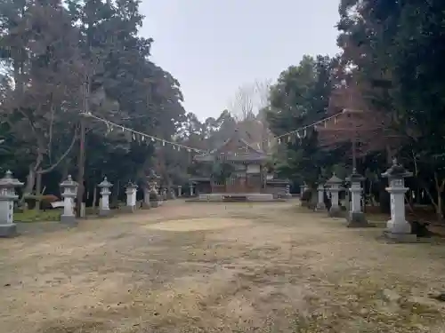 屯倉神社の庭園