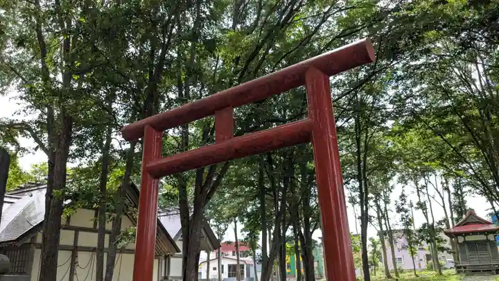 羽幌神社の鳥居