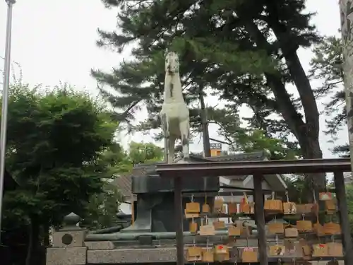 龍城神社の狛犬