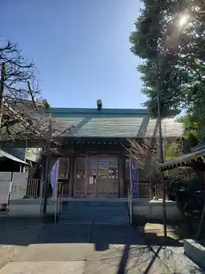 國領神社の本殿・本堂