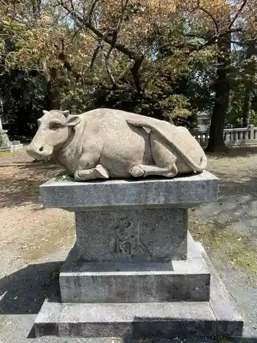 廣旗八幡宮の像