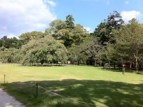 賀茂御祖神社（下鴨神社）の庭園