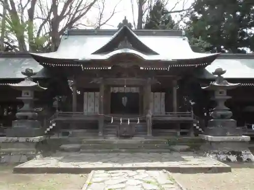 諏訪護国神社の本殿