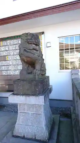 今泉八坂神社の狛犬