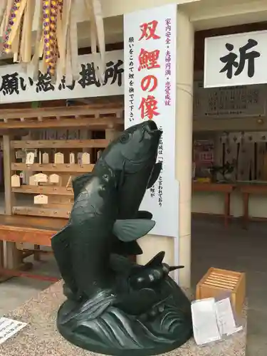 廣島護國神社の狛犬