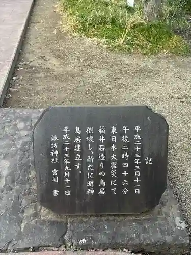 諏訪神社の歴史