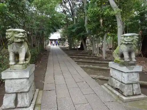 高田天満宮の狛犬