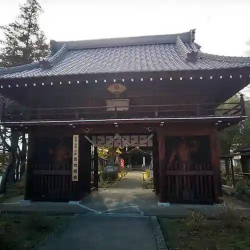 佐竹寺の山門・神門