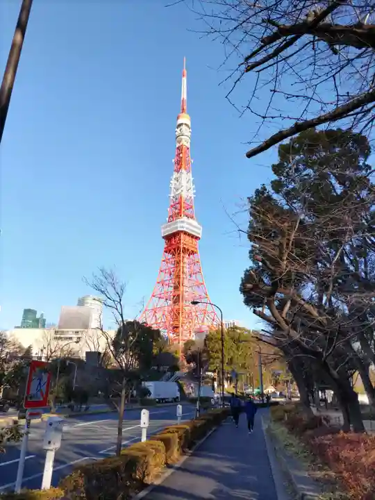 増上寺塔頭 三縁山 宝珠院の周辺