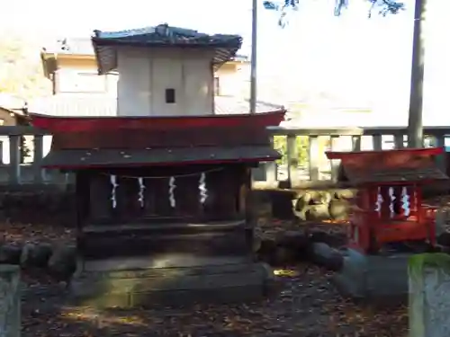 大井俣窪八幡神社の末社