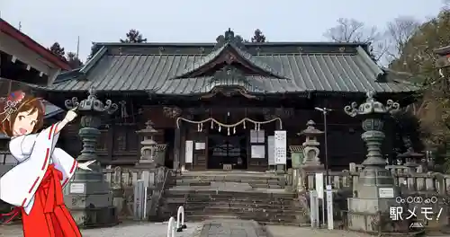 上野国一社八幡八幡宮の本殿