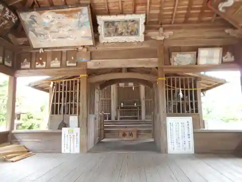 竃門菅原神社の本殿