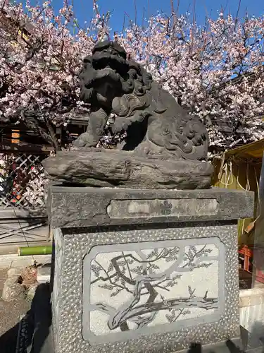 湯島天満宮の狛犬