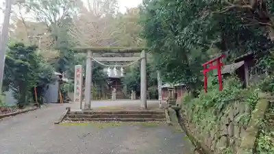 天照皇大神社の鳥居