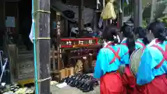 近津神社のお祭り