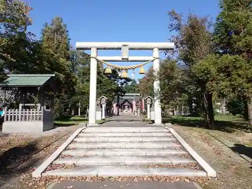 新十津川神社の鳥居