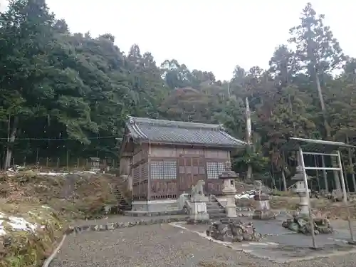 白山神社の本殿