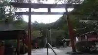 長門湯本豊川稲荷の鳥居