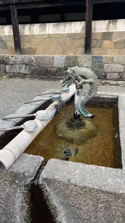 當麻寺の手水舎