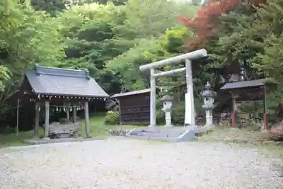白鬚神社の手水舎