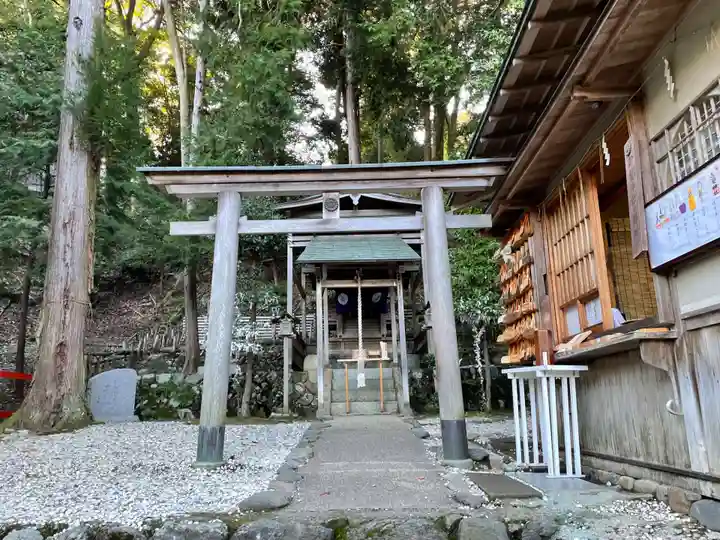 御髪神社の鳥居
