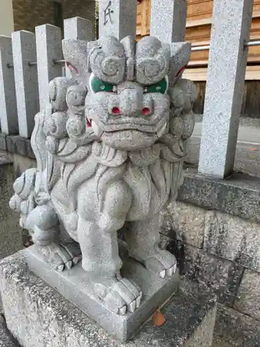 阿保神社の狛犬