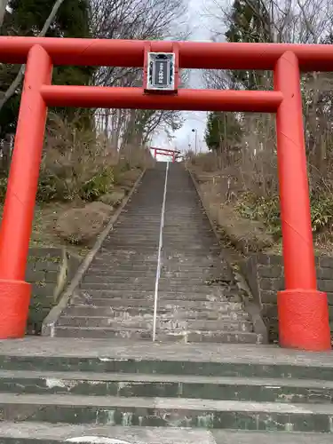 本輪西八幡神社の鳥居