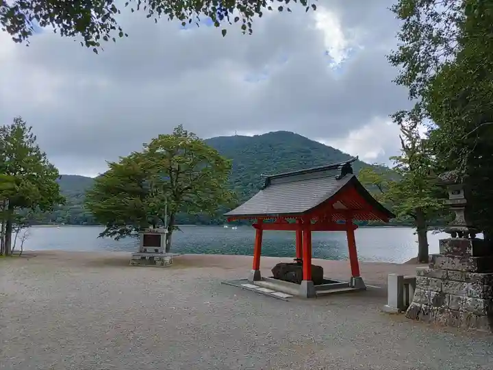 赤城神社の手水舎