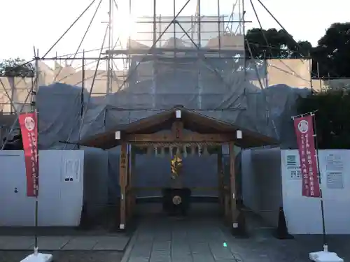 品川神社の手水舎